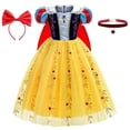 thumbnail image 1 of Vestido Blancanieves para Niña, Vestido de Princesa, Cosplay, para Cumpleaños ix zhangmengya unisex, 1 of 2
