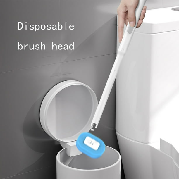 Fjofpr Toilet Wand With 6 Refills, Disposable WallMounted Toilet Bowl
