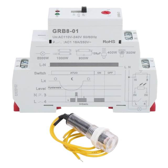 Relé Control de luz NikouMX Retardo Interruptor Sensor Interruptor herramienta