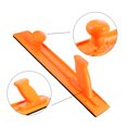 thumbnail image 2 of Bloque De Empuje De Seguridad De 40*7*11Cm, Palo De Mango De Empuje Multifuncional De Plástico De Dos Manos Para Enrutador De Sierra De Mesa De Carpintería De Carpintería (Naranja) Guardurnaity TO003056-00, 2 of 7