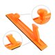 thumbnail image 2 of Bloque De Empuje De Seguridad De 40*7*11Cm, Palo De Mango De Empuje Multifuncional De Plástico De Dos Manos Para Enrutador De Sierra De Mesa De Carpintería De Carpintería (Naranja) Moyic TO003056-00, 2 of 7