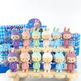 thumbnail image 2 of Winter Clearance Labubu doll POP mart labubu 12PC Intriguing Angel Figurines In Surprise Blind Boxes Dreaming Series Figure, 2 of 7