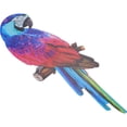 thumbnail image 3 of Indoor Use Multi-colored Metal Parrot Wall Sculpture for Home Decor Parrot Sculptures 1Set, 3 of 8