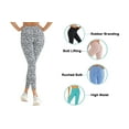 thumbnail image 6 of urbciety Women's High Waisted Tummy Control Yoga Leggings,Scrunch Workout Running Tights, 6 of 7