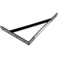 thumbnail image 7 of Hyper Tough Heavy Duty Shelf Bracket, 8" x 12" Black, Steel, Mounting Hardware Included, 7 of 7