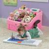 Step2 2-in-1 Art Toy Box, Pink