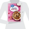 thumbnail image 6 of Great Value Crunchy Raisin Bran Breakfast Cereal, 18.2 oz, 6 of 7