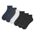 thumbnail image 2 of AND1 Men's Socks, Performance Cushion Ankle Socks, 6-Pack, 2 of 14