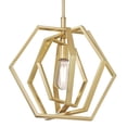 thumbnail image 2 of Westinghouse Lighting 6369700 One-Light Indoor Pendant Light, Champagne Brass Finish, 2 of 2