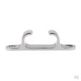 thumbnail image 1 of 2 Pièces en Acier Inoxydable Ligne Droite Chalut Bateau Chavirement Voile, 1 of 5