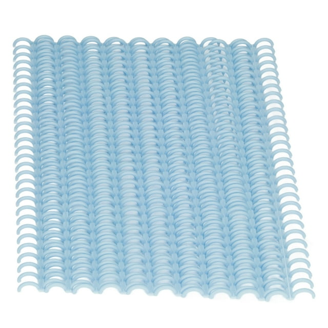 Binding Spine, 30 Holes Loose Leaf Rings DIY Cuttable Stylish For Office Light Blue