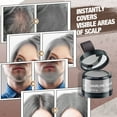 thumbnail image 3 of Instantly Hair Powder, Root Touch Up Hair Color Hairline Powder, Women Men Hair Powder Elevates Hairline for Women Men Thinning Hair, Gray, 3 of 11