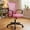 Pink, variant on Home Office Chair - Ergonomic Mesh Desk Chair with Lumbar Support, Height Adjustable Task Chairs with Fixed Armrest, for Computer, Students, Conference, 360° Swivel, Blue