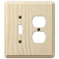 thumbnail image 2 of Amerelle 401TD Contemporary 1 Toggle &amp; 1 Duplex Outlet Wall Plate  Ash, 2 of 3