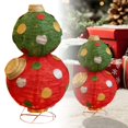 thumbnail image 5 of Outdoor Glowing Desktop Ornament Festive Scene Arrangement Style Design Decorative Indoor Display, 5 of 5