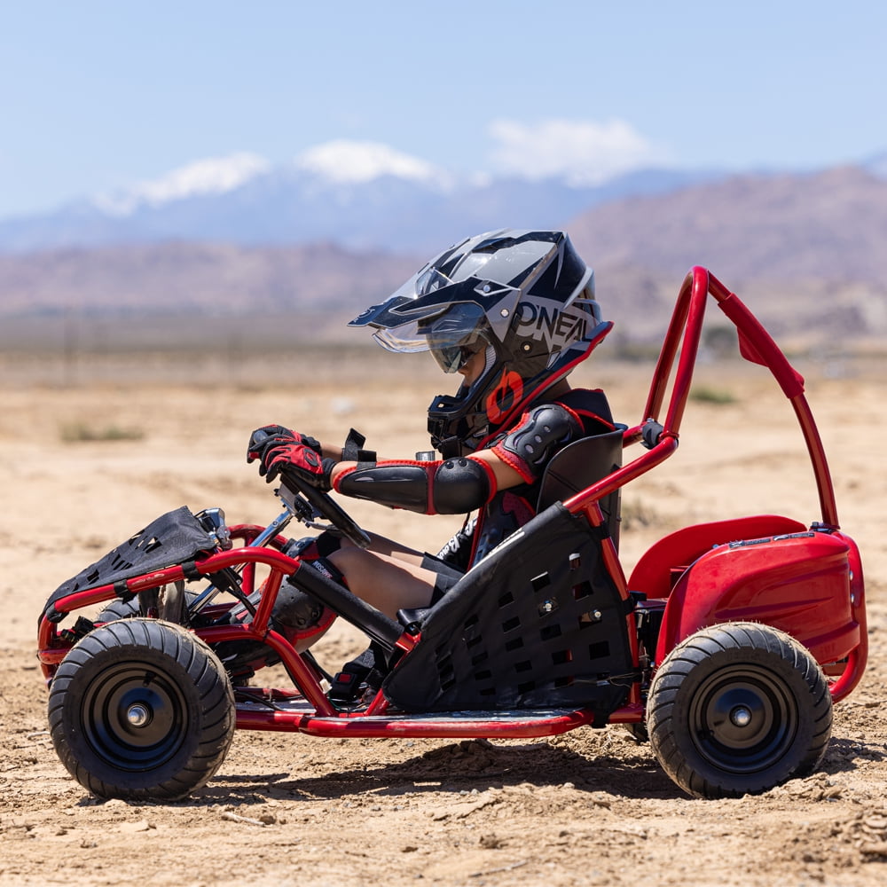 Hoverheart 1 Seater 1000W Electric Go-Kart - Black