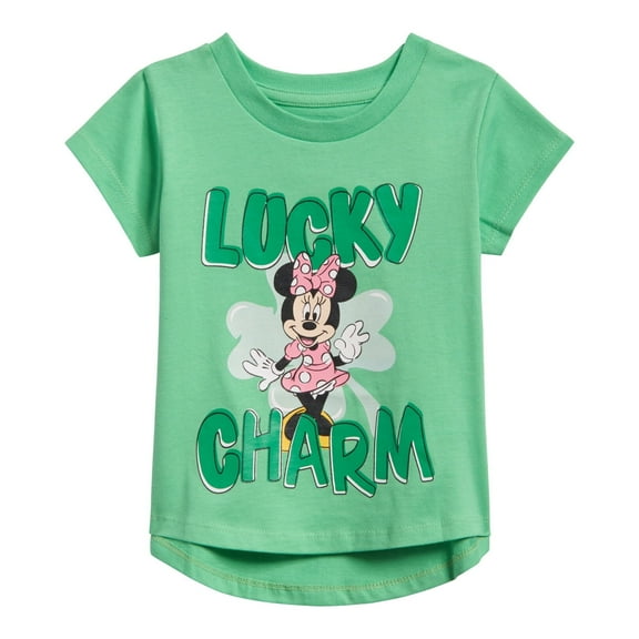 Disney Minnie Mouse St. Patrick's Day Little Girls T-Shirt Infant to Big Kid