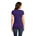 thumbnail image 2 of District Juniors Very Important Tee V Neck-2XL (Purple), 2 of 6