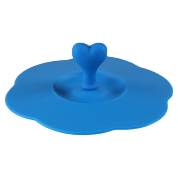 Cubierta de taza de silicona Matsuzay de grado alimenticio BPA color azul