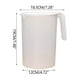 thumbnail image 3 of Jarra de agua de plástico de gran capacidad 2L | Jarra de bebida resistente al calor | Fácil limpieza | Duradero para té, bebidas con infusión de frutas, caliente o frío | Ideal para uso doméstico, 3 of 5