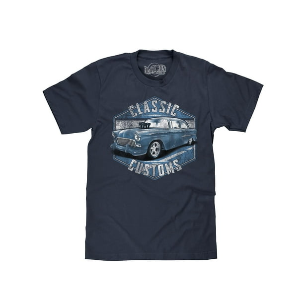 Run Clothing Co. Men's Classic Customs Car T-Shirt Walmart.com