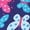 Blue-A, variant on Kids Girls Fleece Lined Leggings Warm Winter Thicken Pants Printing Slim Pants Thick Thermal Trousers Colourful Girls Winter Warm Pants Floral Printed Tights 3-10 Years