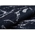 thumbnail image 5 of Guiyang Black Modern Polyester Area Rugs for Living Room Washable Rugs Boho Moroccan Area Rug Soft Geometric Bohemian Carpet Distressed Indoor Rug for Bedroom Dining Room Office Nonslip Rug, 5 of 9
