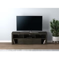 thumbnail image 3 of Safdie & Co. 59"L 1-Big Drawer 5-Shelves TV Stand in Dark Grey, 3 of 4