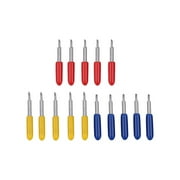 15 Pcs Replacement Blades for Cricut Explore Air 2 Vinyl Cutting Machines, 30/45/60 Degree Cutting Blades for Cricut