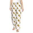 thumbnail image 2 of Lsque Leopard Print Print Women's Pajama Pants, Lounge Pant - Comfortable Home Wear,Elastic Waistband, Stylish Design-Large, 2 of 9