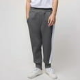 thumbnail image 2 of Boys Elastic Waist Jogger Lined Sweatpants with Pockets for Casual Athletic Wear and Winter Workout Comfort, 2 of 9