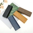 thumbnail image 5 of Unique Bargains 1 Pc Eyeglasses Case Portable Eyeglasses Storage 6.3"x2.36"x1.38" Brown, 5 of 5