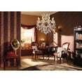 thumbnail image 2 of Ore International 30" Gallant Cognac Crystal 8-Lights Led Hard-Wired Ceiling Lamp, 2 of 3
