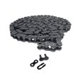 thumbnail image 3 of AZSSMUK 08A 40# Cadena de rodillos - 5 pies 40Mn Material de acero al carbono con 1 eslabón de conexión para reemplazo de cadena de bicicleta Go Kart Mini, 3 of 5