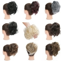 unbranded  Hair Pins Clips Extensions for Women Ponytail Fluffy Curly Wig