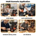 thumbnail image 6 of Fixerfall 152 Piece Cordless Drill Tool Kit with 12V Rechargeable Power Drill, 25+1 Torque Electric Drill Driver, Household Home Repair Tool Set with Storage Case, DIY Tools for Men Women, 6 of 8