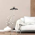 thumbnail image 2 of Telescopic Garment Steamer Rack Height Adjustable Garment Steamer Clothes Rack Foldable Standing Garment Hanger for Steaming Clothes, 2 of 8