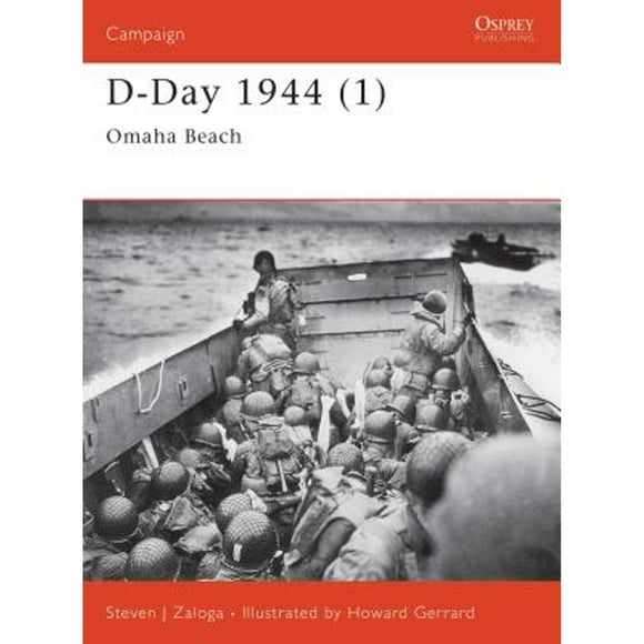 Pre-Owned D-Day 1944 (1): Omaha Beach (Paperback 9781841763675) by Steven J Zaloga