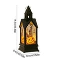 thumbnail image 3 of Halloween Decorations Indoor, 17'' Hanging Spooky Halloween Lanterns for Home Room Door Party Supplies, 3 of 6