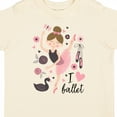 thumbnail image 4 of Inktastic Ballerina I Love Ballet Dance Girls Toddler T-Shirt, 4 of 5