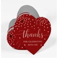 thumbnail image 3 of Inkdotpot Real Rose Gold Foil Thanks For Celebrating With Me Birthday Tags Favor Hang Paper Tags 100 Pieces, 3 of 6