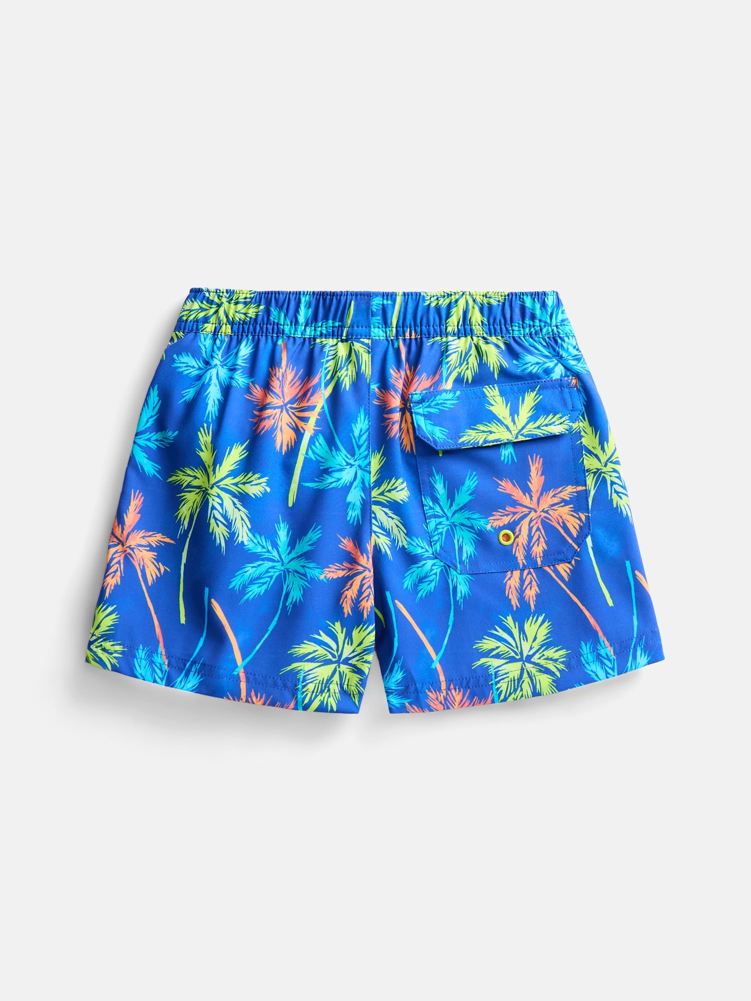 Wonder Nation Boys Printed Swim Trunks, Sizes 4/5-18 & Husky