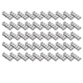 thumbnail image 1 of Solar Panel Cable Clips,50PCS Cable Management Clips Wire Cable Clips Stainless Steel Cable Clamp High Capacity, 1 of 8