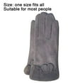 thumbnail image 2 of Guantes de invierno para mujer Guantes de mensajes de texto con pantalla táctil para clima frío - Guantes cálidos y térmicos a prueba de viento, 2 of 5