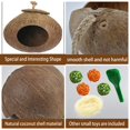 thumbnail image 3 of Casa colgante Bird Nest Kathson con cáscara de coco natural, 3 of 7