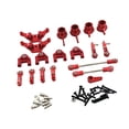 thumbnail image 1 of Piezas de repuesto de coche teledirigido, accesorios, copas de dirección de torre de choque para Wltoys 1/28 284161 284010 284131, coche trepador de Rojo Hugo brazos traseros delanteros, 1 of 8