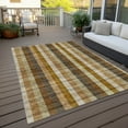 thumbnail image 6 of Addison Rugs Chantille Indoor/Outdoor Transitional Plaid Wheat Washable Rectangle Rug, 8' x 10', 6 of 6