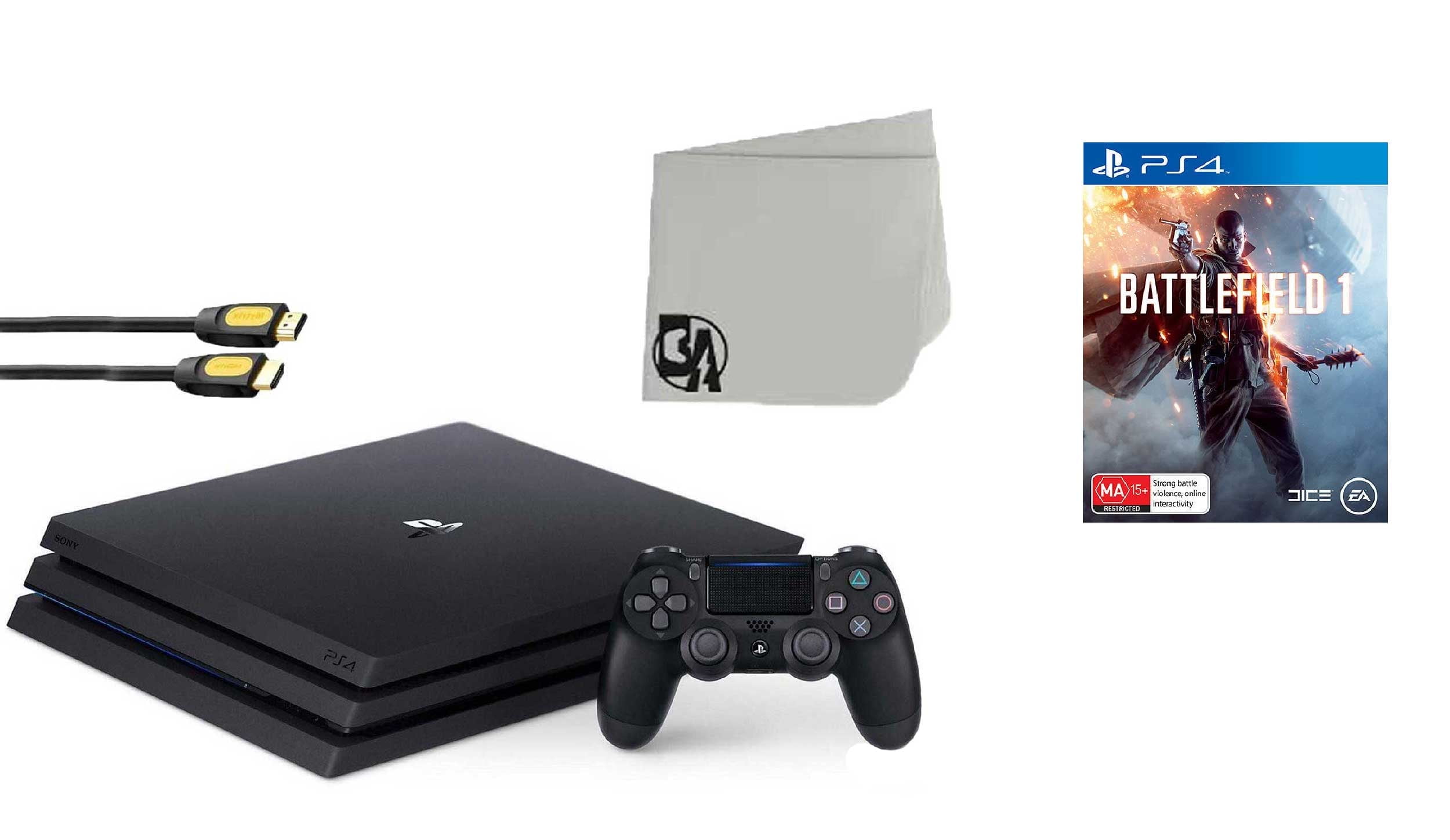 Pre-Owned Sony PlayStation PRO 1TB Gaming Console Black with