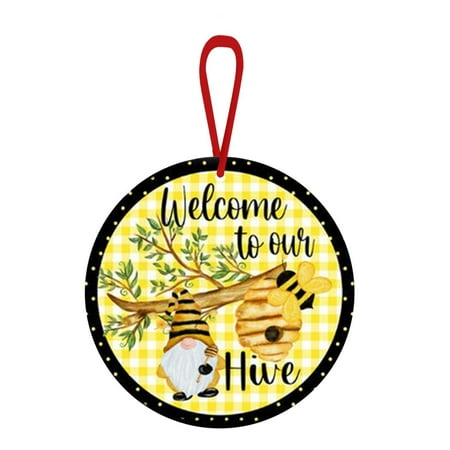 

Hot Sale! Iheaun Cute Bee Pendant Home Decoration Pendant Decor for Home Hanging Pendant Hangs Bee Pendant