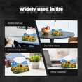 thumbnail image 7 of Logiee Sky Golden Sunflower Field B Print Tissue Box Cover,Stylish Tissue Box Holder Decorative Tissue Cover for Bathroom Toilet Bedroom Living Room Table Desk Office, 7 of 7